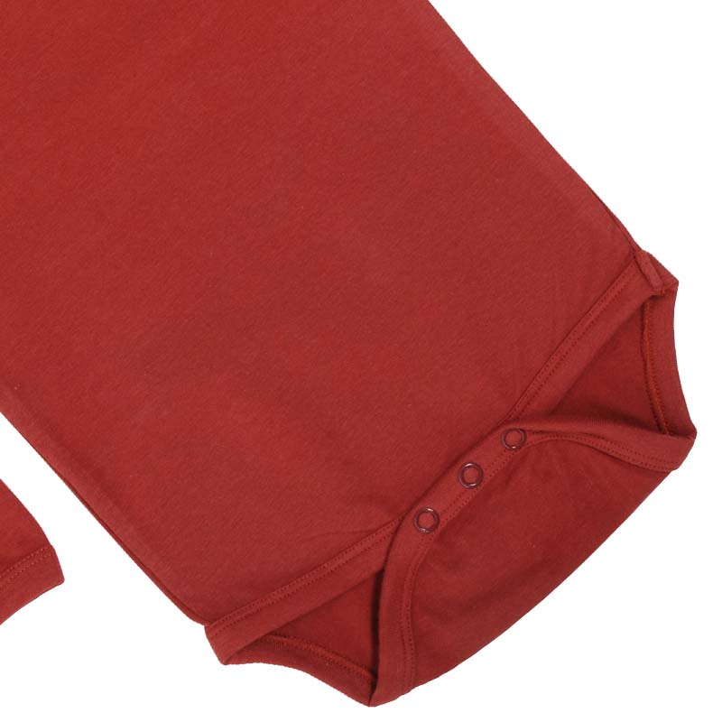 More Than A Fling by DUNS Bodysuit - Brick Red