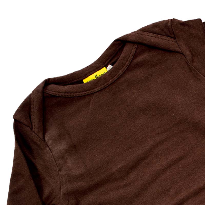 More Than A Fling by DUNS Bodysuit - Java Brown