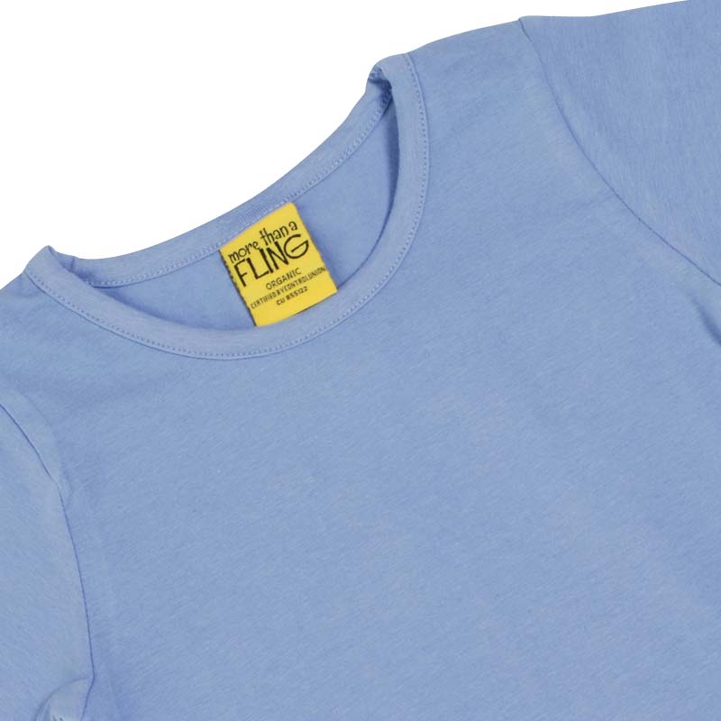 More Than A Fling by DUNS Kids T-shirt - Easter Egg Blue
