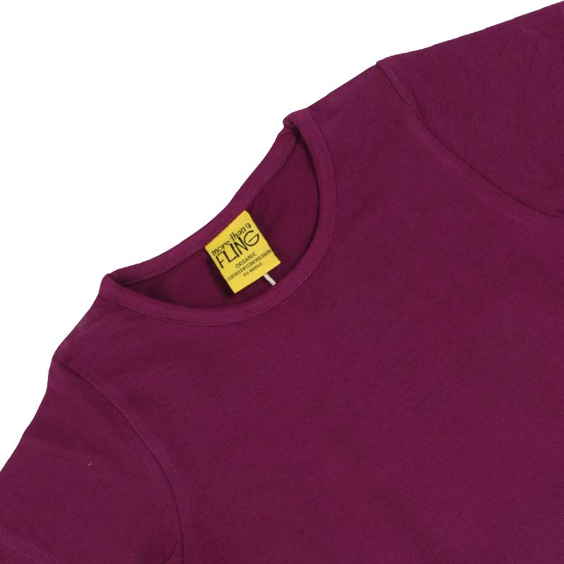 More Than A Fling by DUNS Kids T-shirt - Phlox Purple