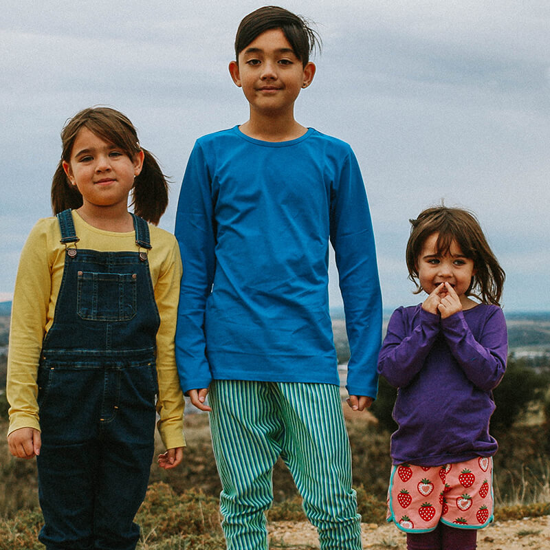 More Than A Fling by DUNS Kids Top - Blue