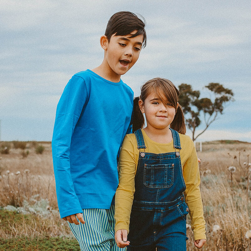 More Than A Fling by DUNS Kids Top - Blue