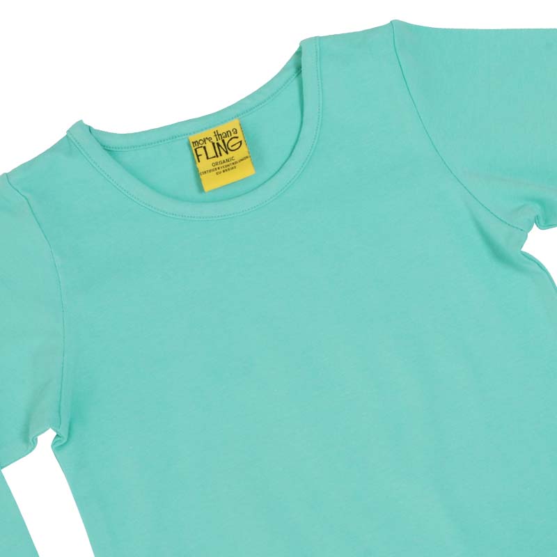 More Than A Fling by DUNS Kids Top - Electric Green