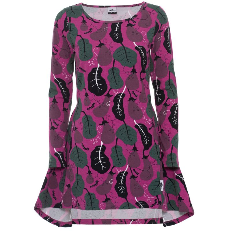 PaaPii Ladies Heija Tunic - Aubergine - Purple - Long Sleeve