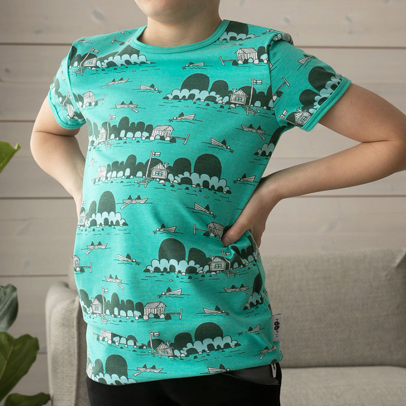 PaaPii Archipelago T-Shirt - Turquoise