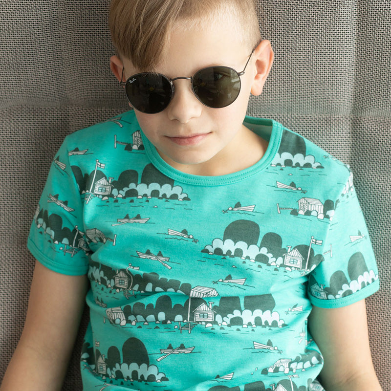 PaaPii Archipelago T-Shirt - Turquoise