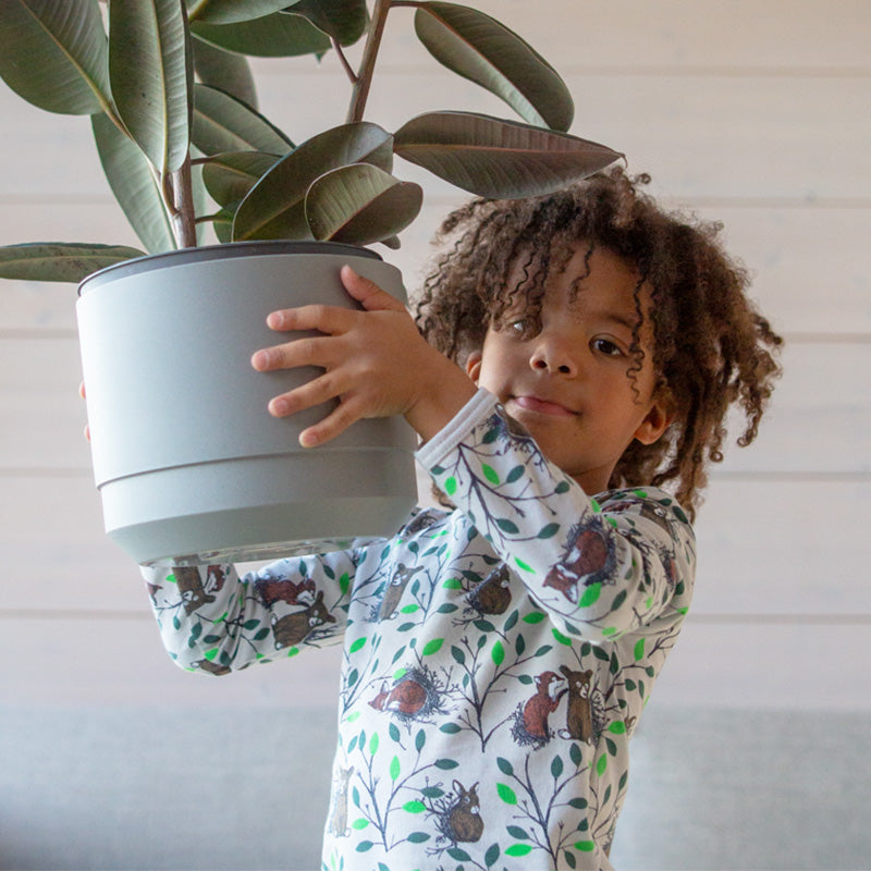 PaaPii Morning Top - Sand/Green