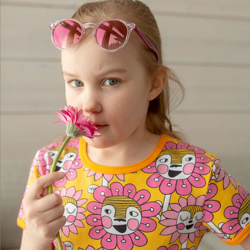 PaaPii Bloomination Tunic - Sun Yellow - Short Sleeve