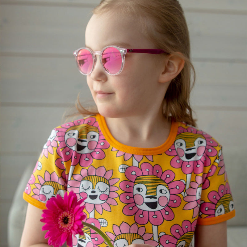 PaaPii Bloomination Tunic - Sun Yellow - Short Sleeve