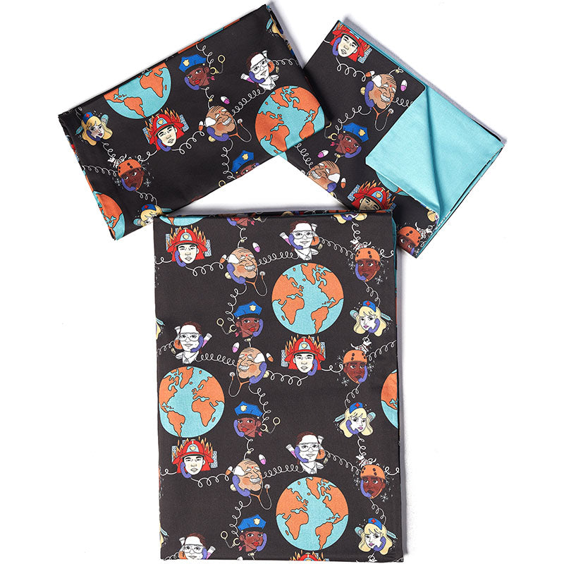 Raspberry Republic Teamwork Bedding Set