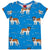 -30% off- Raspberry Republic Kids St Bernard Dogs T-Shirt - Blue