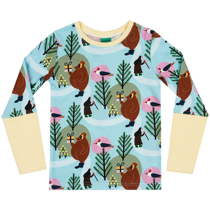 Raspberry Republic Viking Longboat Long Sleeve T-Shirt 3-5Y (104/110)