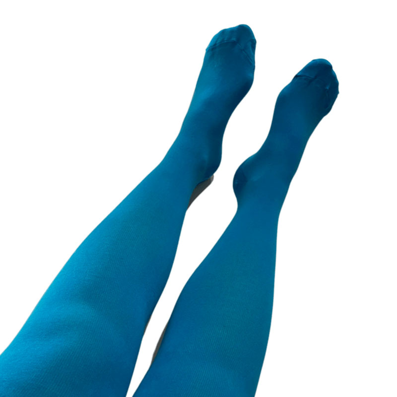 Slugs &amp; Snails Turquoise Blue Kids Tights (Last one! 12-18m)