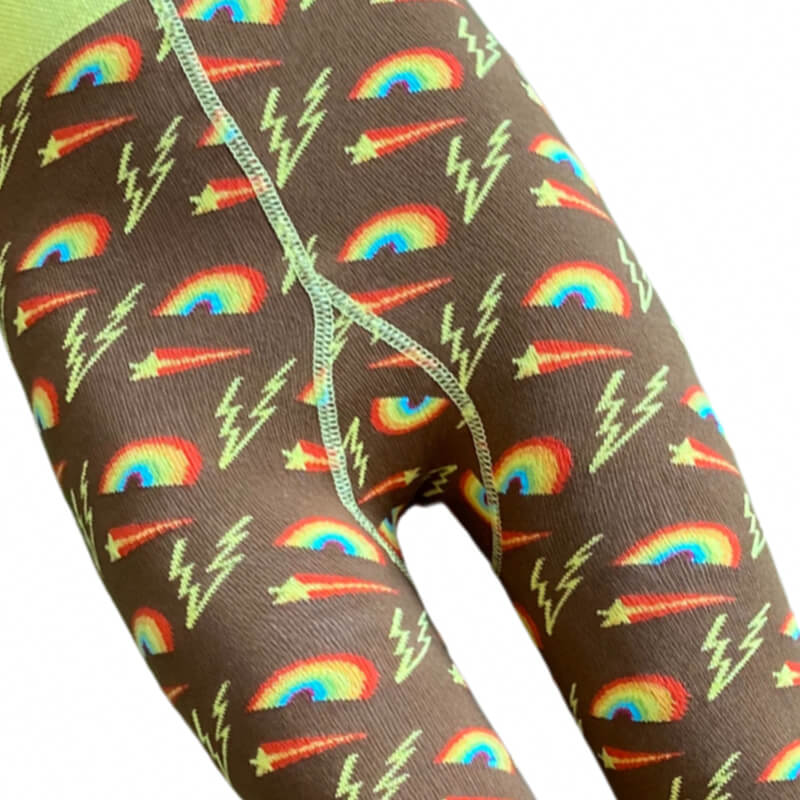Slugs &amp; Snails Footless Tights - New Retro