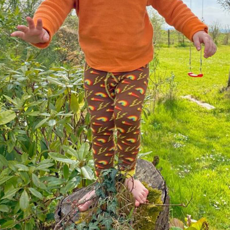 Slugs &amp; Snails Footless Tights - New Retro