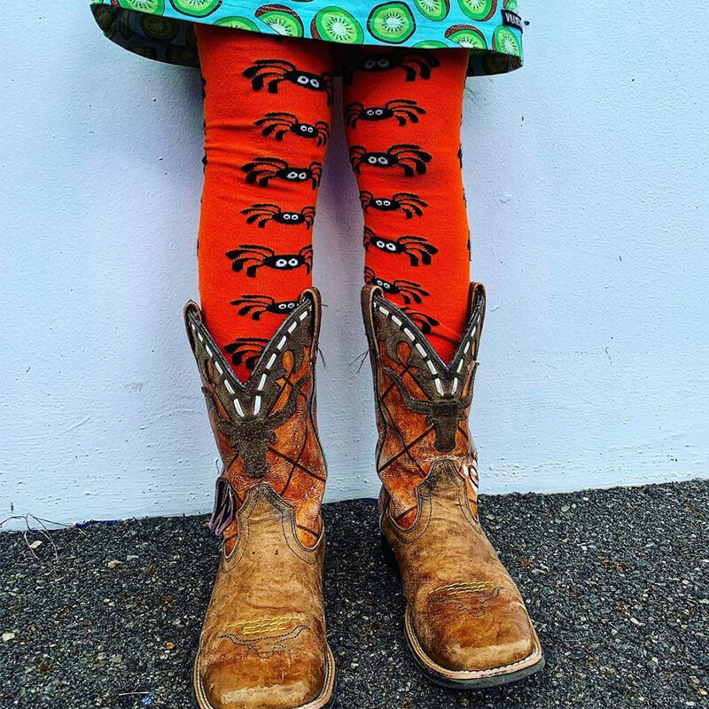 Slugs &amp; Snails Tights - Spiders