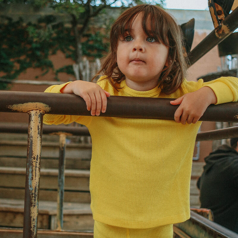 - 20% off - Slugs &amp; Snails Sunflower Yellow Waffle Cotton Set