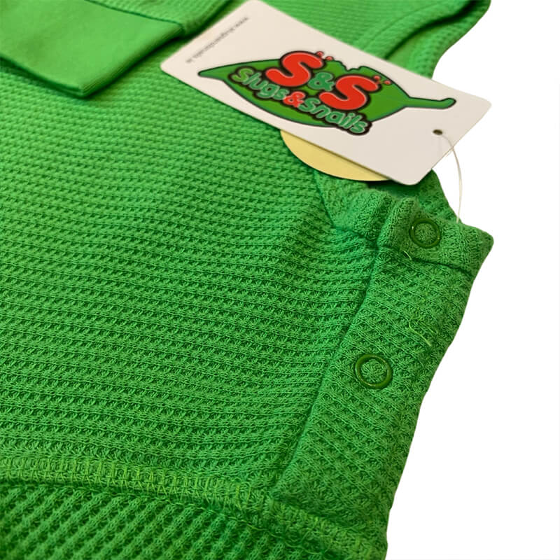 Slugs &amp; Snails Emerald Green Waffle Cotton Set