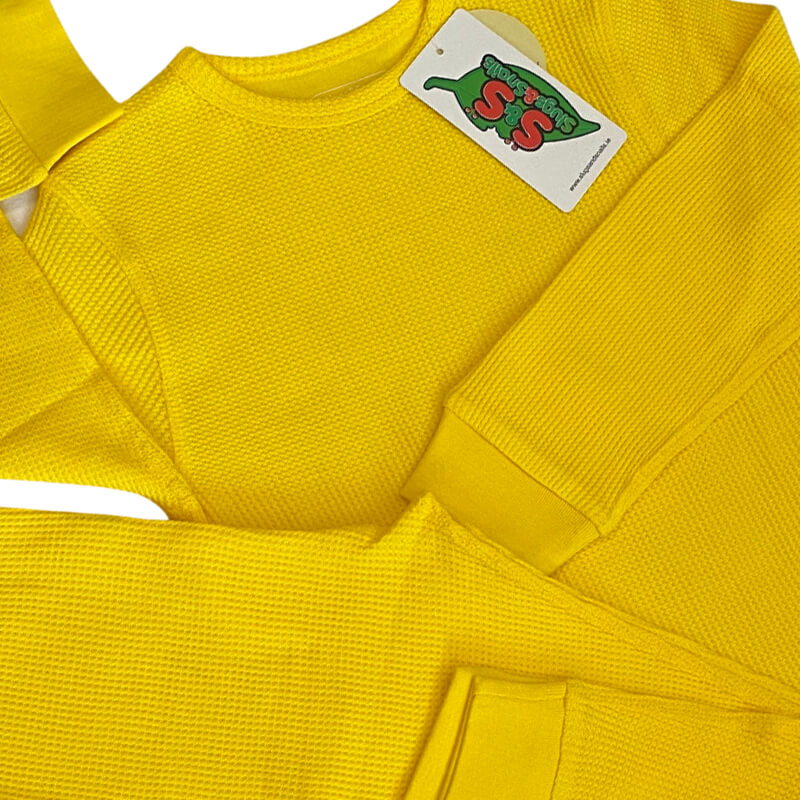 Slugs &amp; Snails Sunflower Yellow Kids Waffle Cotton Set