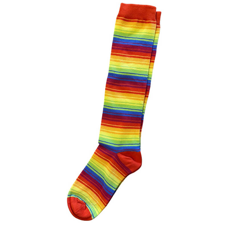 Rainbow Striped Socks