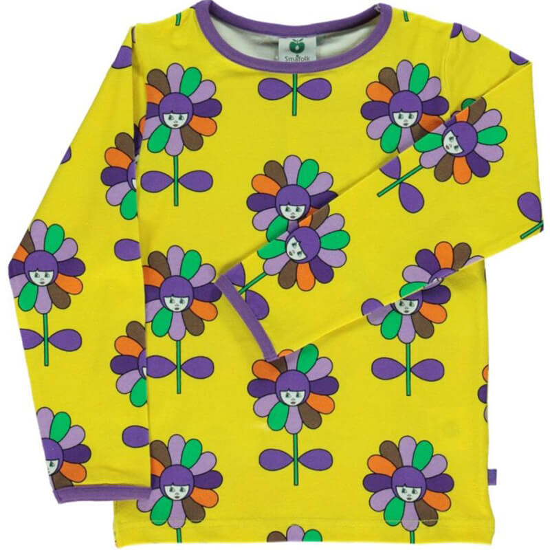 Smafolk Flowers Top - Yellow