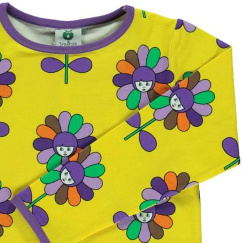 Smafolk Flowers Top - Yellow