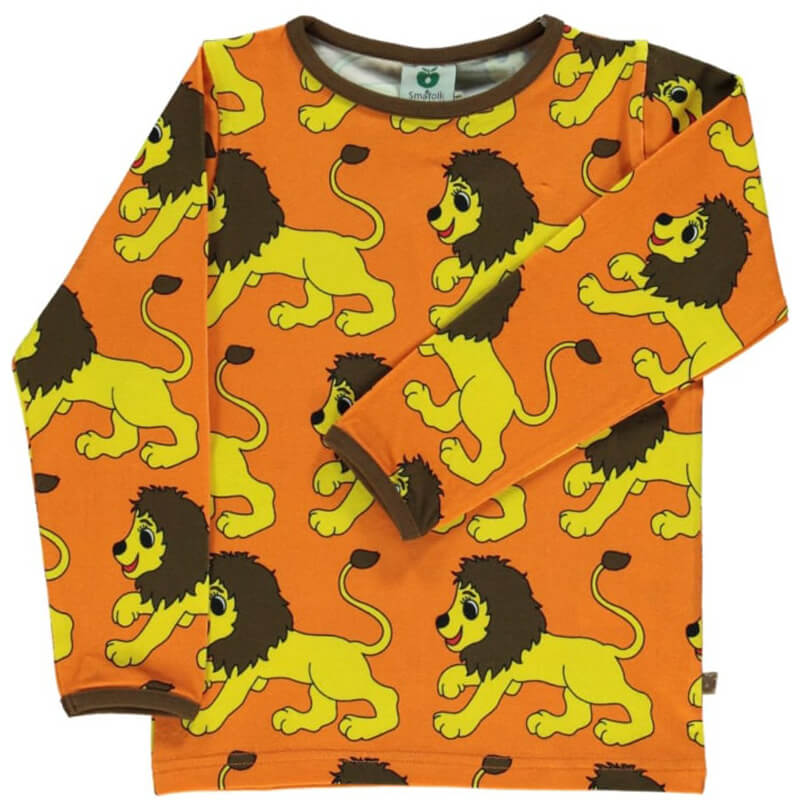 Smafolk Lion Top - Orange
