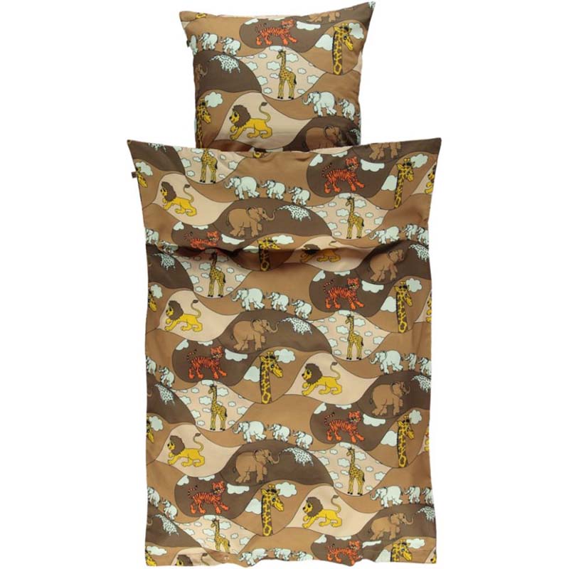 Smafolk Zoo Animals Bedding - Sand Beige (Last one!)