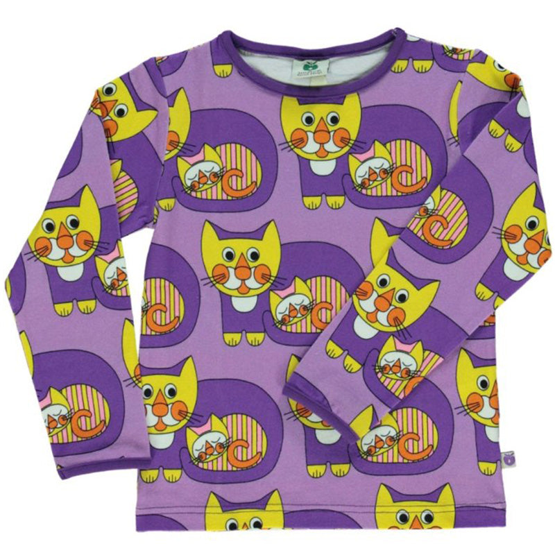 Smafolk Cat Top - Viola Purple