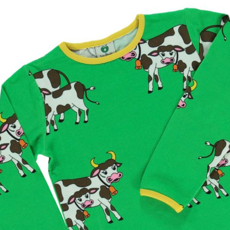 Smafolk Cow Top - Green