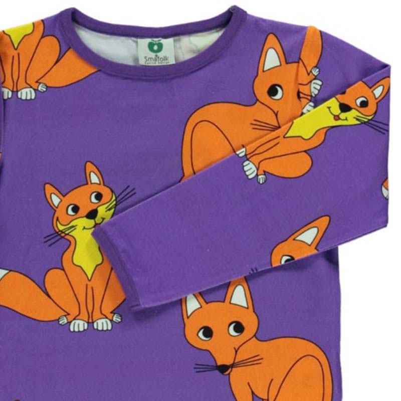 Smafolk Fox Top - Purple Heart
