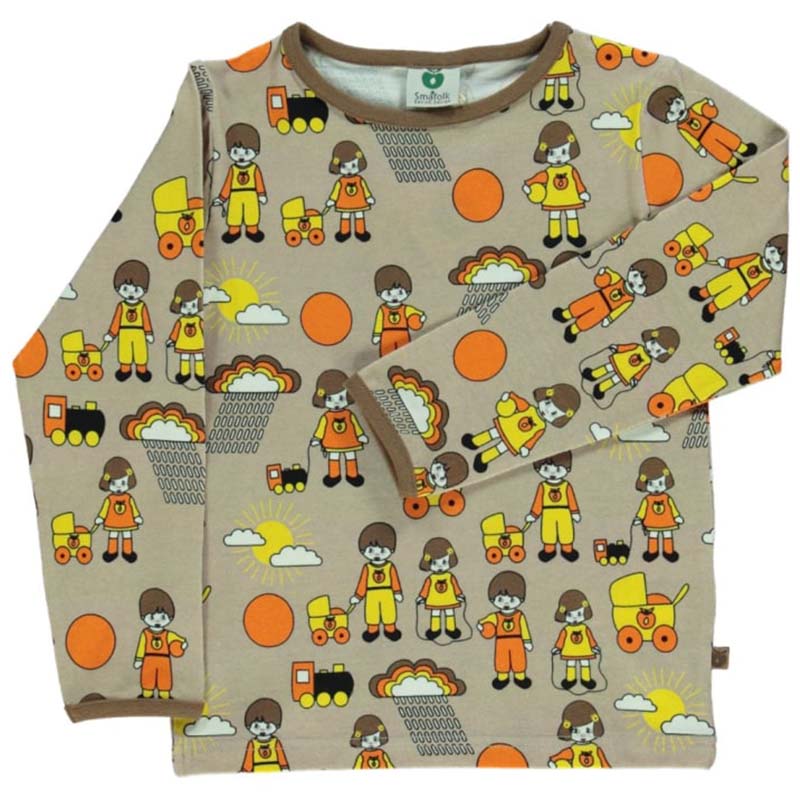 Smafolk Kids Top - Sand Beige