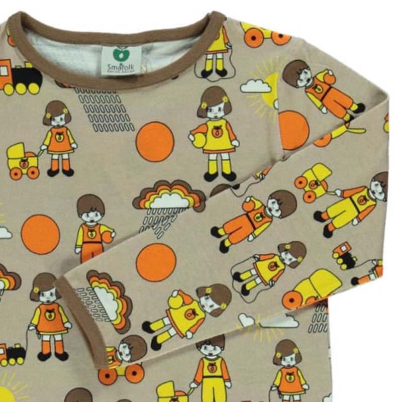 Smafolk Kids Top - Sand Beige