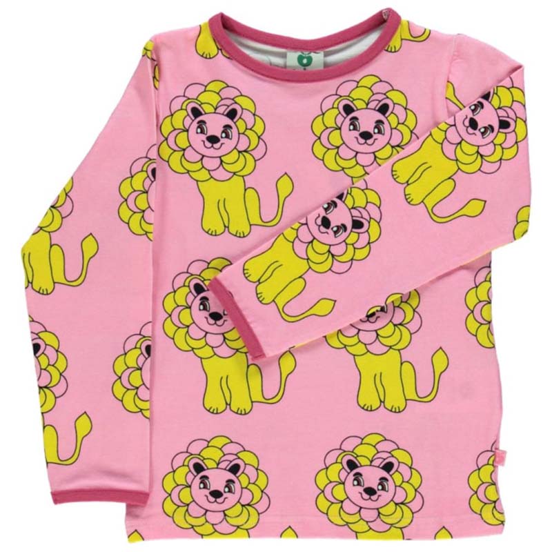 Smafolk Lion Top - Sea Pink