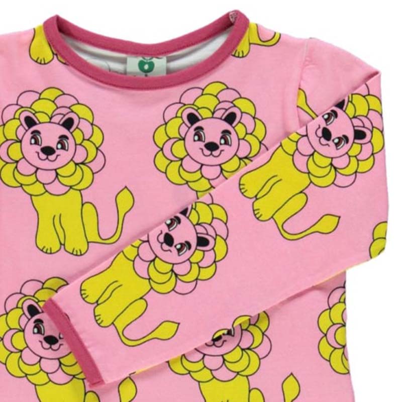 Smafolk Lion Top - Sea Pink