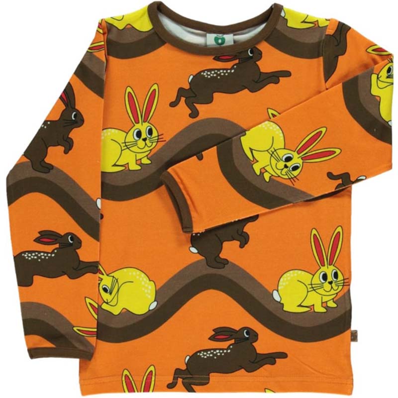 Smafolk Rabbit Top - Orange