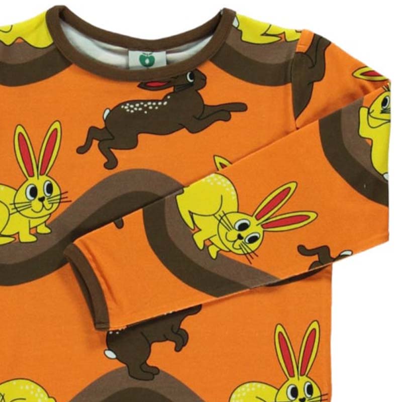 Smafolk Rabbit Top - Orange