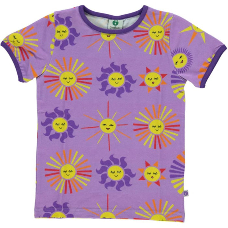 Smafolk Sun T-Shirt - Viola Purple (Last one! 4-5y)