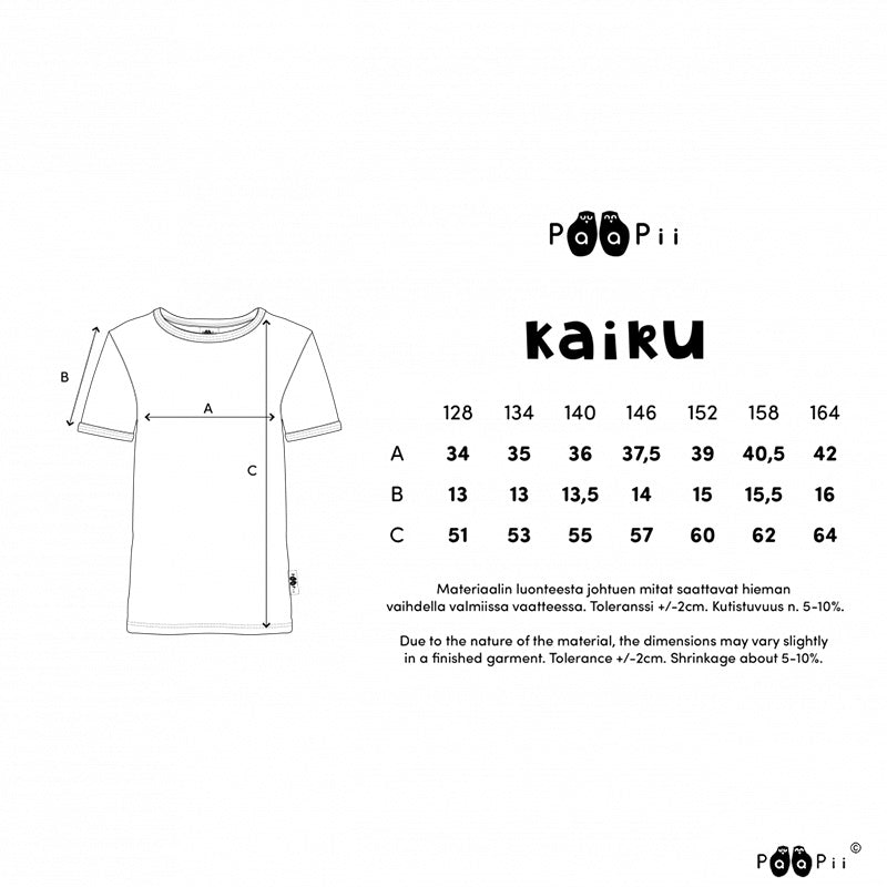 PaaPii Perch T-Shirt - Light Blue