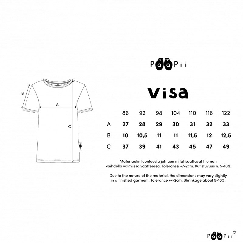 PaaPii Perch T-Shirt - Light Blue