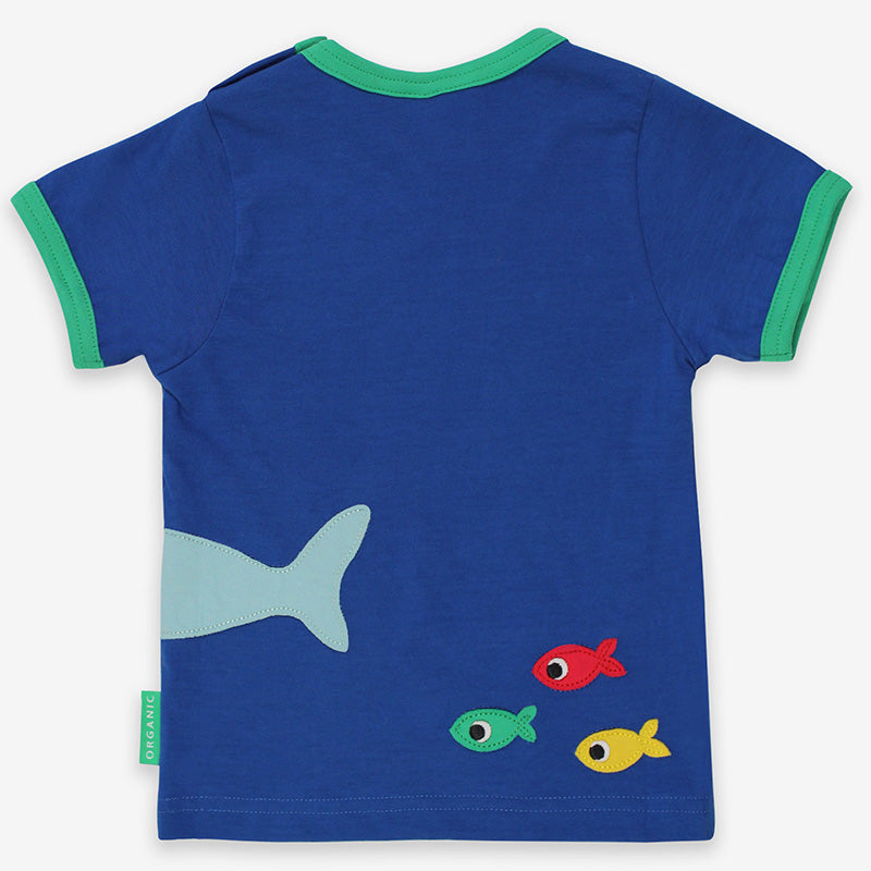 Toby Tiger Shark Appliqué T-shirt