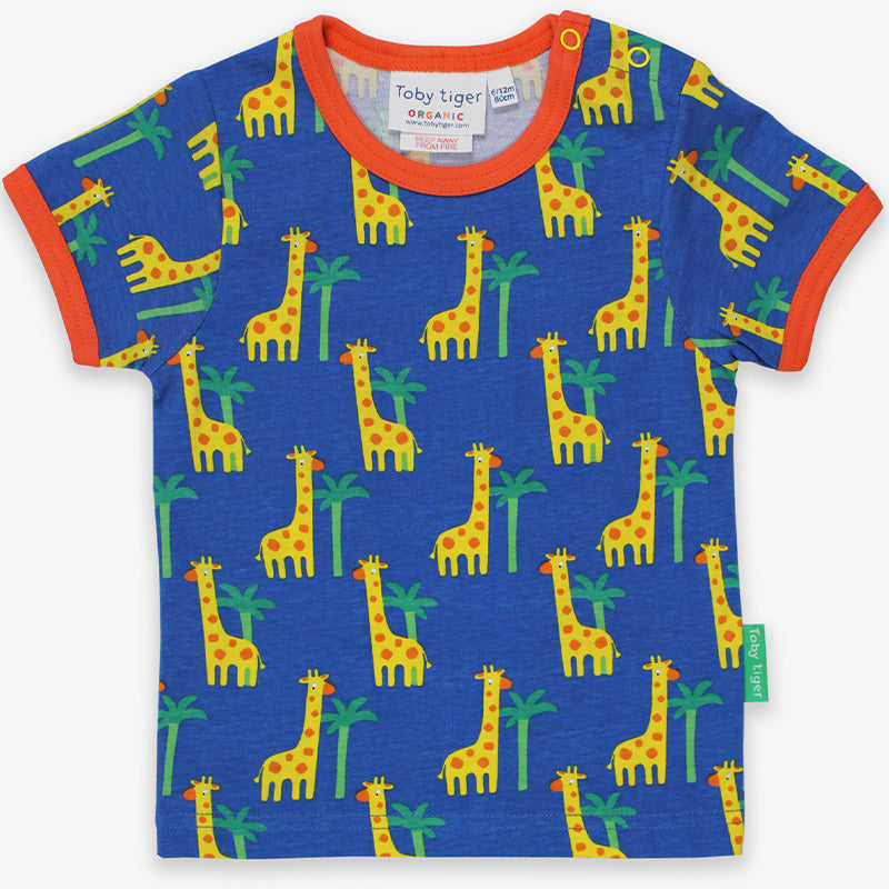 Toby Tiger Giraffe T-shirt (1-8y)