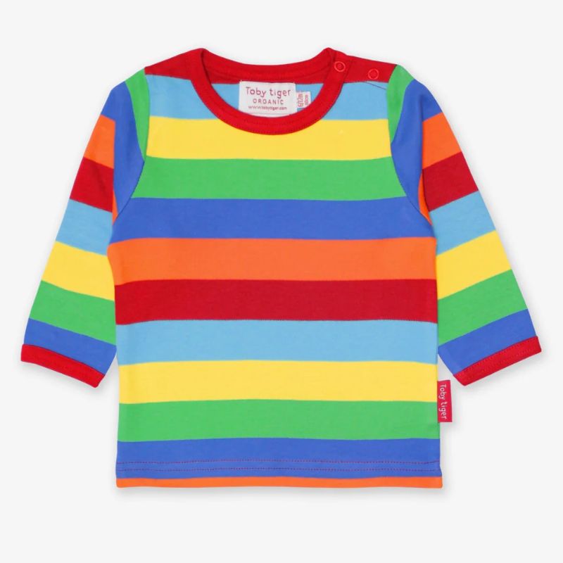 Toby Tiger Multi Stripe Top