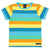 Villervalla Multi-Stripe Kids T-Shirt - Beach