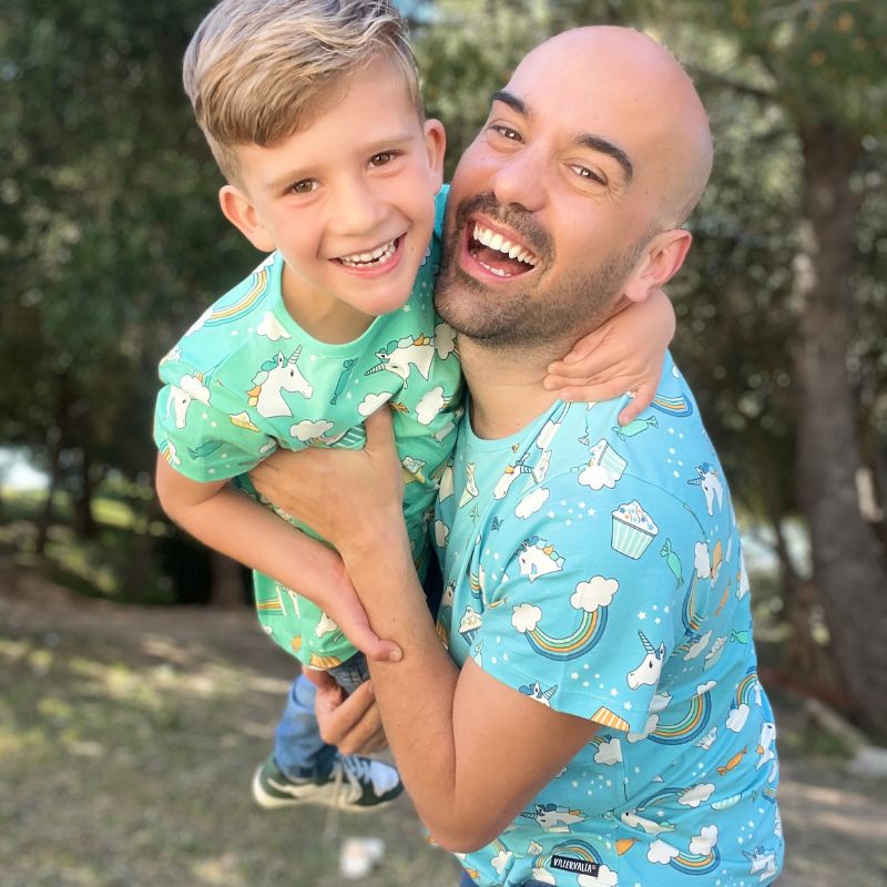 Villervalla Kids Unicorn T-Shirt - Pear Green