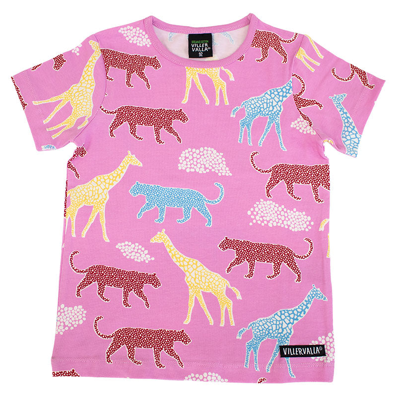 Villervalla Kids Savannah T-Shirt - Blossom Pink
